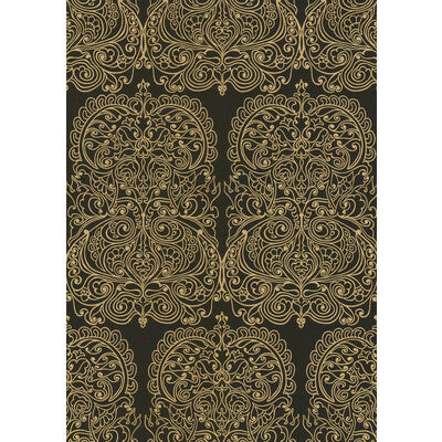 COLE & SON ALPANA PRINT--DAMASK-GLOBAL FRENCH YELLOW AND IVORY   - 69/2105.CS.0