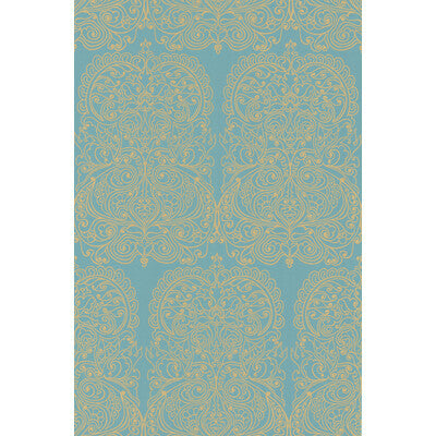 COLE & SON ALPANA PRINT--DAMASK-GLOBAL WHITE AND PEARL   - 69/2107.CS.0