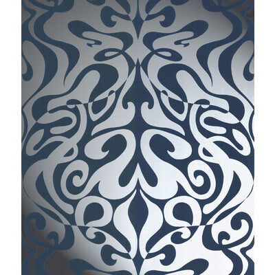 COLE & SON WOODSTOCK PRINT---MODERN SILVER AND WHITE   - 69/7127.CS.0