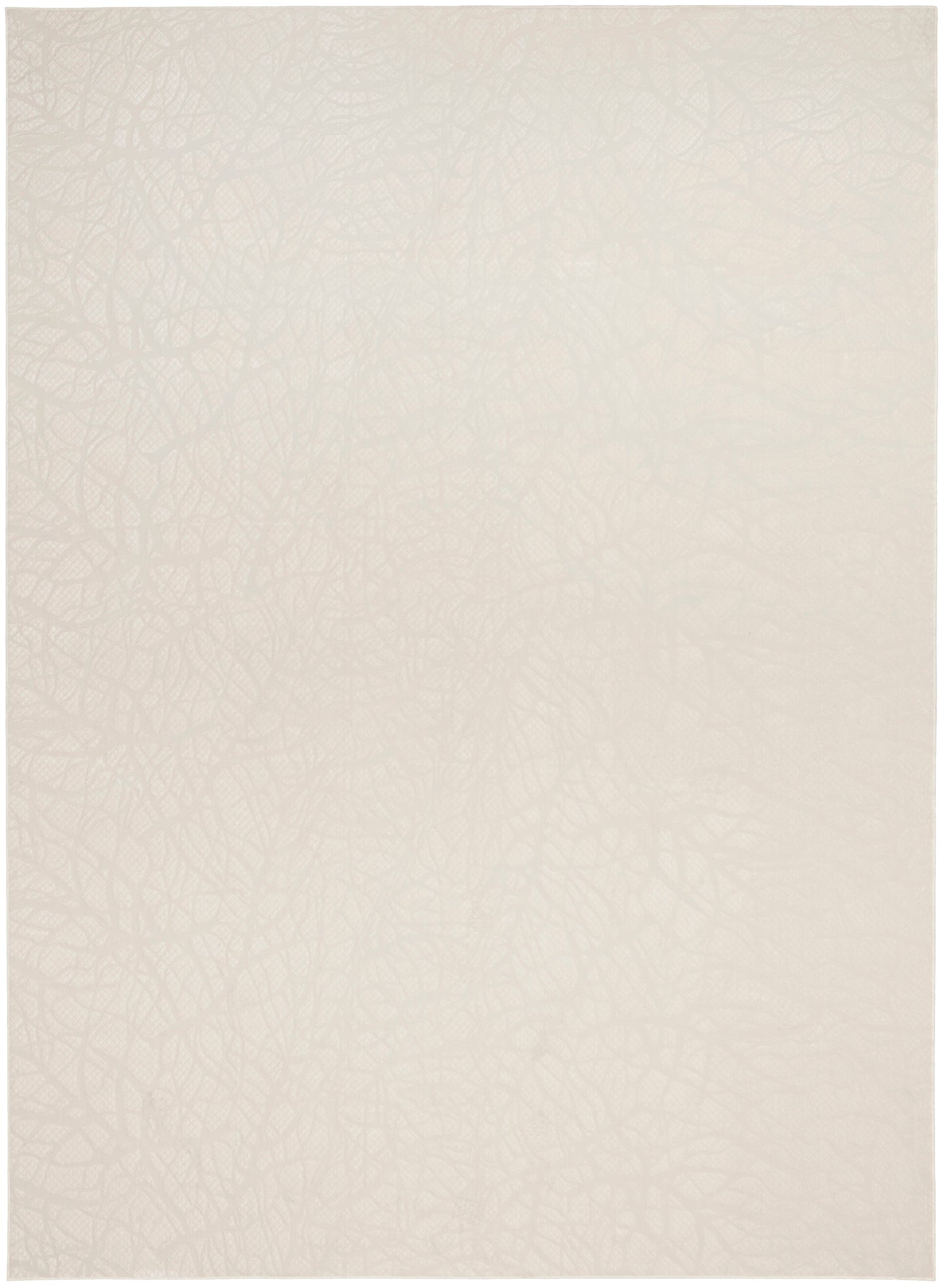 Cream beige rug texture with subtle crackle pattern and smooth finish.