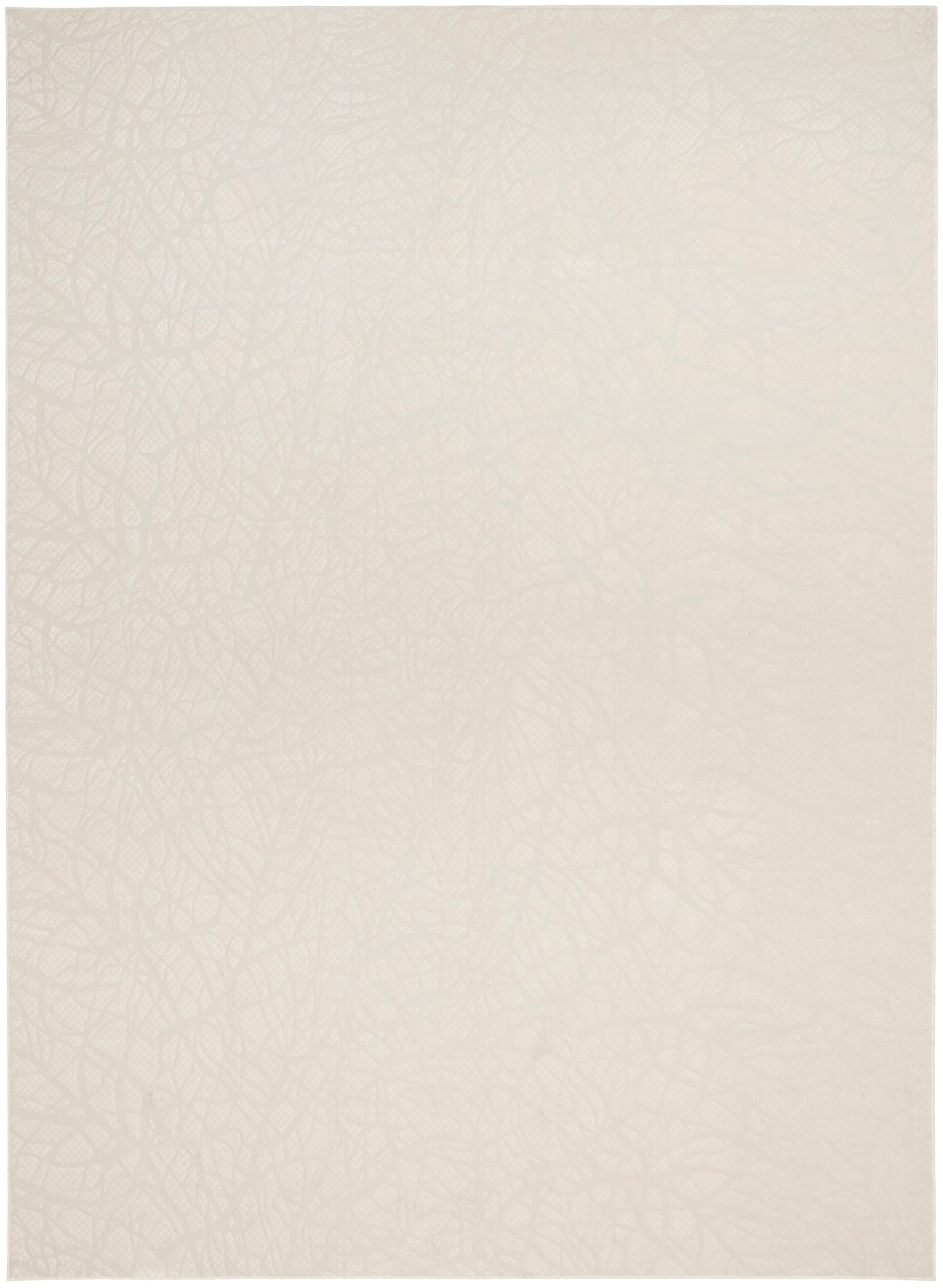 Cream beige rug texture with subtle crackle pattern and smooth finish.