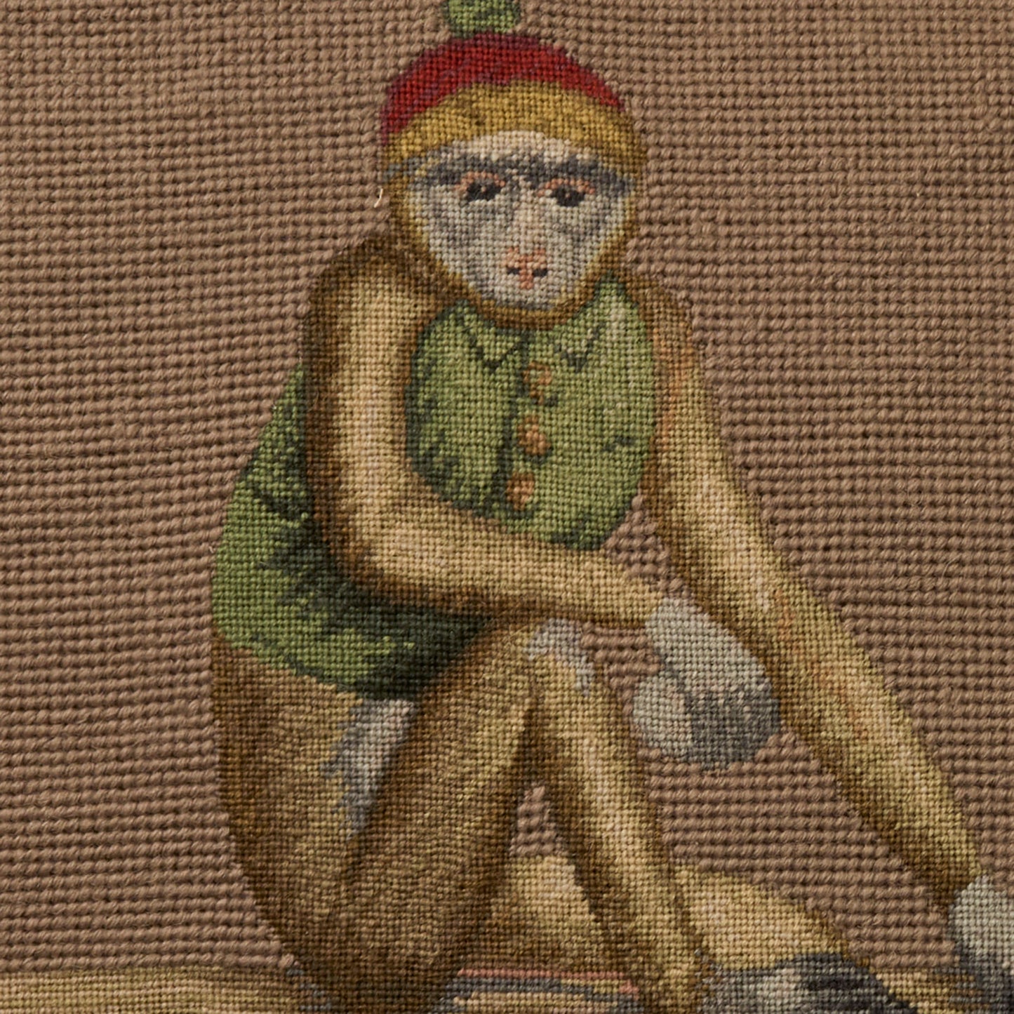 NOURISON HOME   19" x 19" Mina Victory Vintage Taupe    - 798019092160