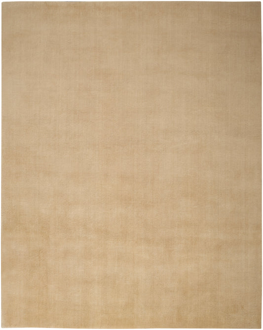 Beige rectangular rug with subtle texture; soft, neutral floor covering for living room.