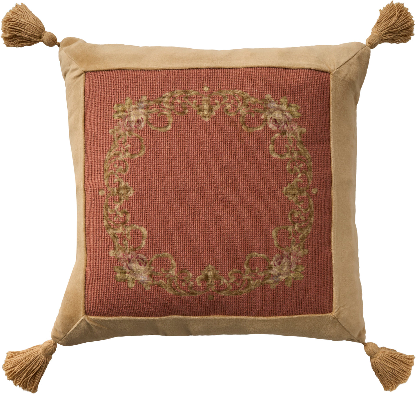 NOURISON HOME   20" x 20" Mina Victory Vintage Coral    - 798019091507