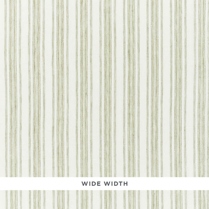 SCHUMACHER FABRIC  ESSENTIALS: SHEERS & CASEMENTS MONTALLEGRO LINEN SHEER   GRASS   - 70015