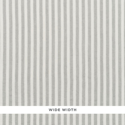 SCHUMACHER  ESSENTIALS: SHEERS & CASEMENTS REGATTA LINEN STRIPE SHEER SHEERS & CASEMENTS SHEERS & CASEMENTS MINERAL   - 70032