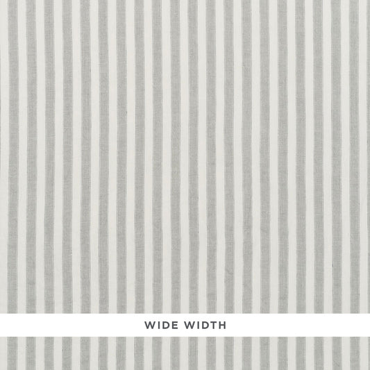 SCHUMACHER  ESSENTIALS: SHEERS & CASEMENTS REGATTA LINEN STRIPE SHEER SHEERS & CASEMENTS SHEERS & CASEMENTS MINERAL   - 70032