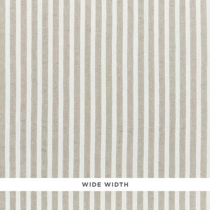 SCHUMACHER  ESSENTIALS: SHEERS & CASEMENTS REGATTA LINEN STRIPE SHEER SHEERS & CASEMENTS SHEERS & CASEMENTS LINEN   - 70036