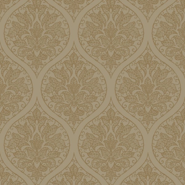 Galerie Wallcoverings Emporium Emporium Ogee Galerie Wallcoverings  Gold   - 7006