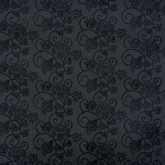 SCHUMACHER  CONTEMPORARY EMBROIDERIES CALLIOPE EMBROIDERY EMBROIDERIES EMBROIDERIES BLACK   - 70181