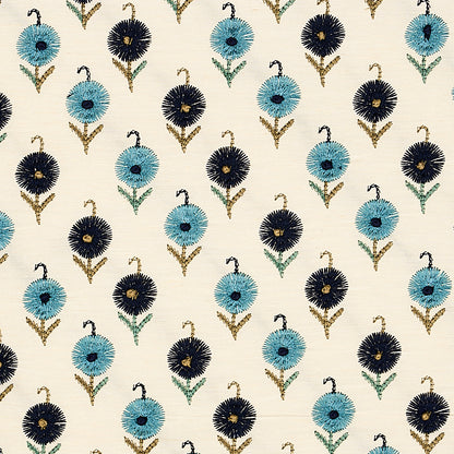 SCHUMACHER  CONTEMPORARY EMBROIDERIES AVODICA EMBROIDERY EMBROIDERIES EMBROIDERIES AEGEAN   - 70210