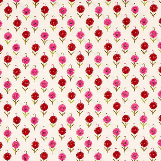 SCHUMACHER  CONTEMPORARY EMBROIDERIES AVODICA EMBROIDERY EMBROIDERIES EMBROIDERIES AZALEA   - 70211