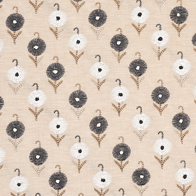 SCHUMACHER  CONTEMPORARY EMBROIDERIES AVODICA EMBROIDERY EMBROIDERIES EMBROIDERIES MOONSTONE   - 70212