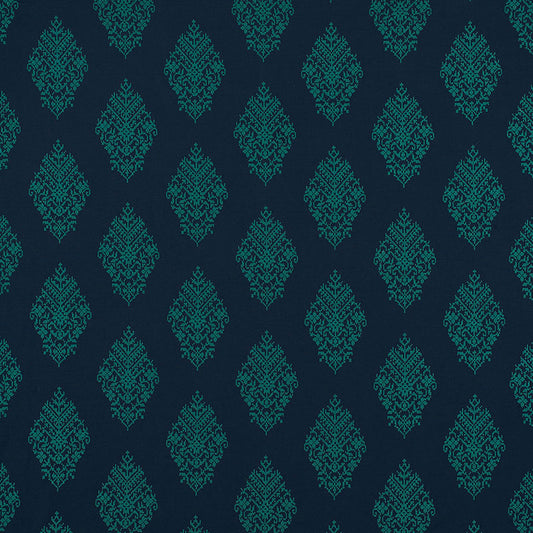 SCHUMACHER  CONTEMPORARY EMBROIDERIES 	ZINDA EMBROIDERY DRY CLEAN RECOMMENDED DRY CLEAN RECOMMENDED AEGEAN   - 70223