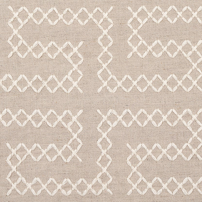 SCHUMACHER  CONTEMPORARY EMBROIDERIES A MAZE EMBROIDERY EMBROIDERIES EMBROIDERIES SAND   - 70231