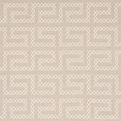 SCHUMACHER  CONTEMPORARY EMBROIDERIES A MAZE EMBROIDERY EMBROIDERIES EMBROIDERIES SAND   - 70231