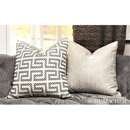 SCHUMACHER  CONTEMPORARY EMBROIDERIES A MAZE EMBROIDERY EMBROIDERIES EMBROIDERIES STONE   - 70232