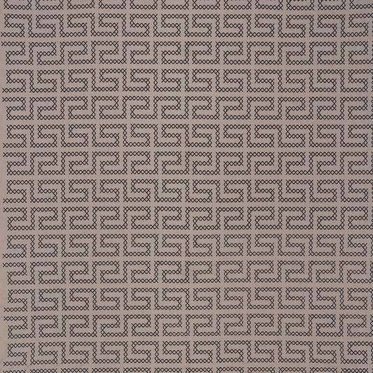 SCHUMACHER  CONTEMPORARY EMBROIDERIES A MAZE EMBROIDERY EMBROIDERIES EMBROIDERIES STONE   - 70232
