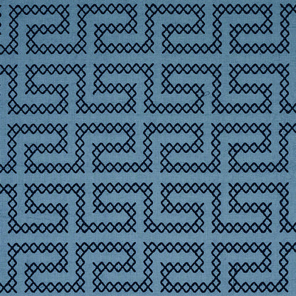 SCHUMACHER  CONTEMPORARY EMBROIDERIES A MAZE EMBROIDERY EMBROIDERIES EMBROIDERIES CADET   - 70235