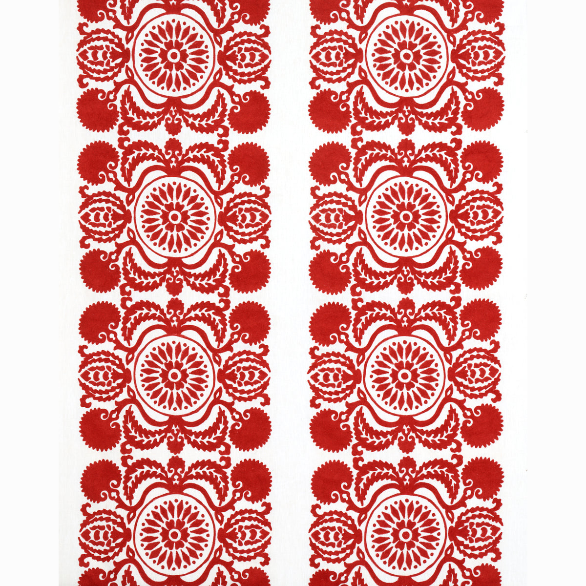 SCHUMACHER  CONTEMPORARY EMBROIDERIES CASTANET EMBROIDERY EMBROIDERIES EMBROIDERIES RED   - 70261