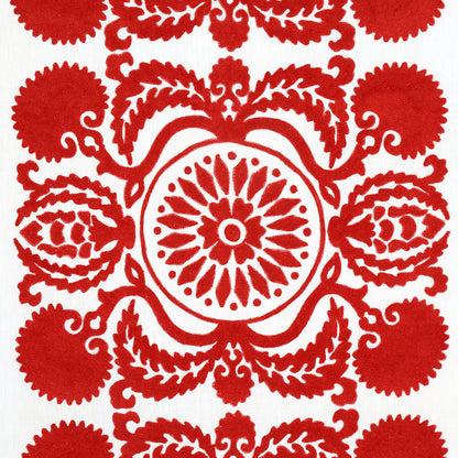 SCHUMACHER  CONTEMPORARY EMBROIDERIES CASTANET EMBROIDERY EMBROIDERIES EMBROIDERIES RED   - 70261