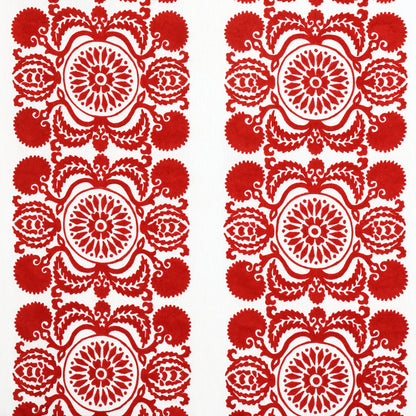 SCHUMACHER  CONTEMPORARY EMBROIDERIES CASTANET EMBROIDERY EMBROIDERIES EMBROIDERIES RED   - 70261
