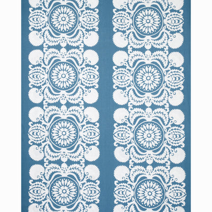 SCHUMACHER  BOHEMIA CASTANET EMBROIDERY EMBROIDERIES EMBROIDERIES CHAMBRAY   - 70262