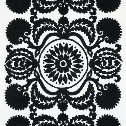 SCHUMACHER  BOHEMIA CASTANET EMBROIDERY EMBROIDERIES EMBROIDERIES BLACK   - 70263