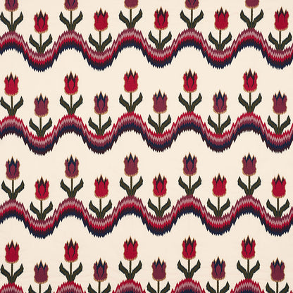 SCHUMACHER  CONTEMPORARY EMBROIDERIES TULIP FLAMESTITCH EMBROIDERY EMBROIDERIES EMBROIDERIES JEWEL   - 70270