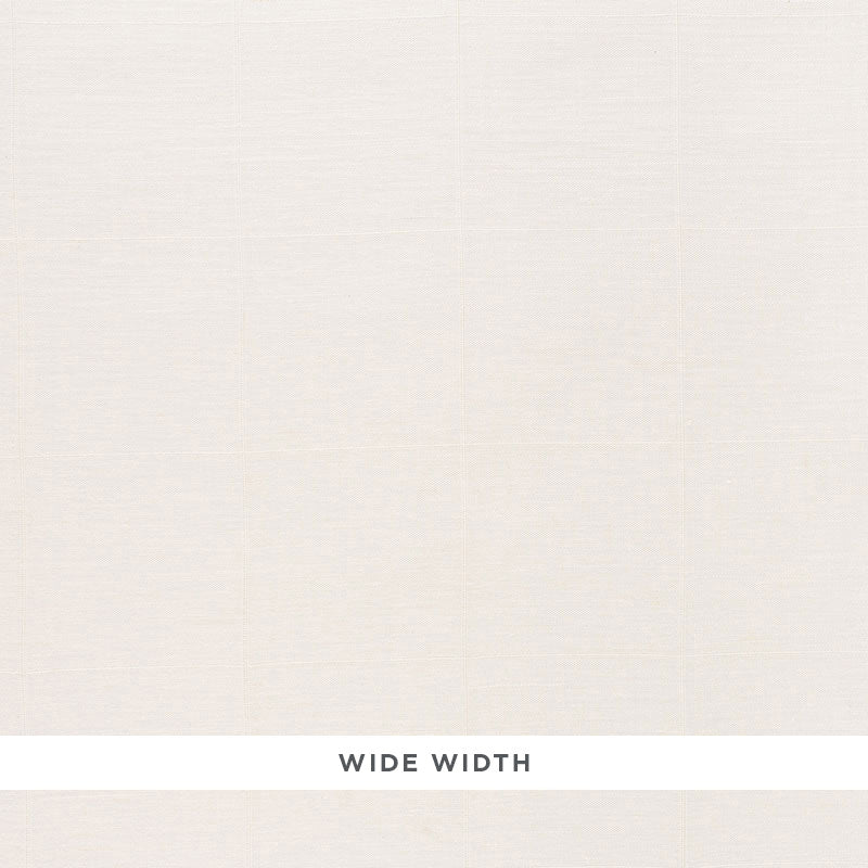 SCHUMACHER  ESSENTIALS: SHEERS & CASEMENTS DITA WINDOWPANE SHEER   Alabaster   - 70290