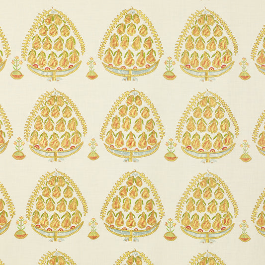 SCHUMACHER  RAOUL TEXTILES FIG PRINTS PRINTS MAIZE   - 702V78