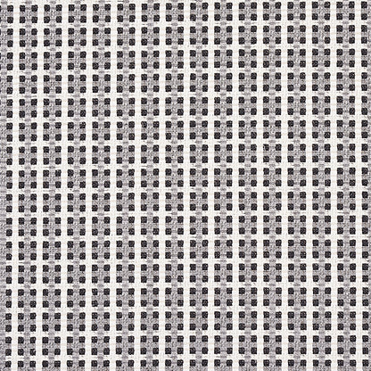 SCHUMACHER  ESSENTIALS: SMALL SCALE UPHOLSTERY FABRICS CROSSTOWN PATTERN WOVENS PATTERN WOVENS GRAPHITE   - 70392