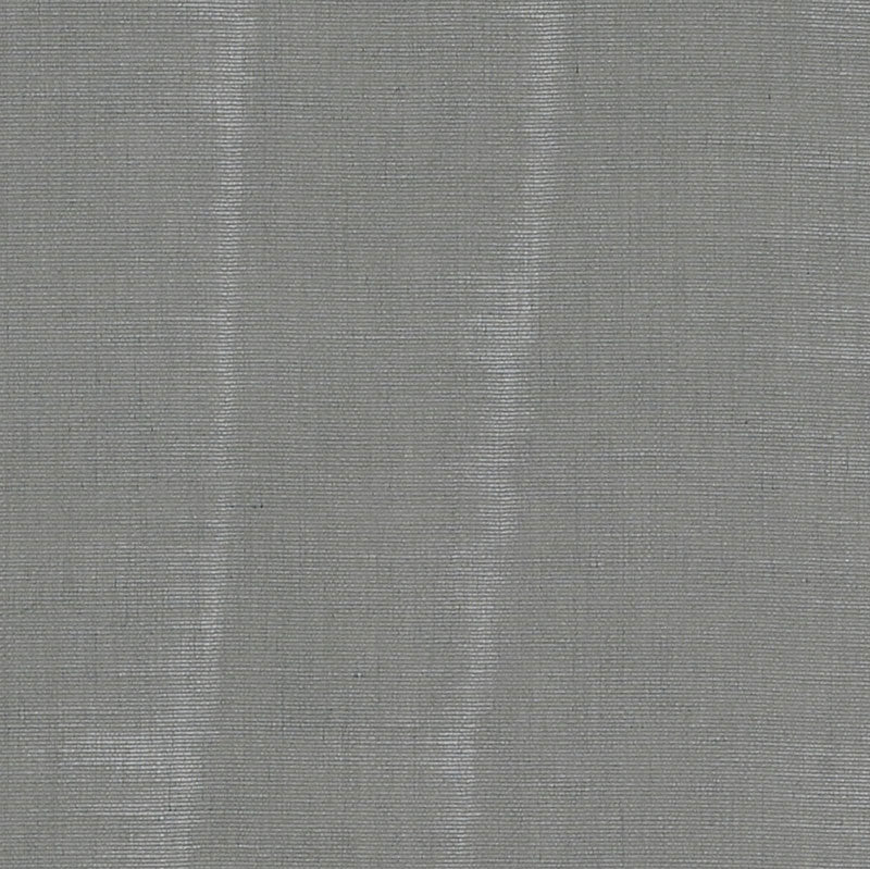 Light gray woven fabric with fine texture and subtle vertical sheen, ideal for upholstery or drapery.
