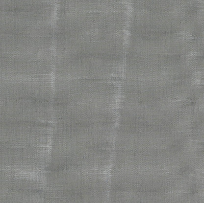 Light gray woven fabric with fine texture and subtle vertical sheen, ideal for upholstery or drapery.