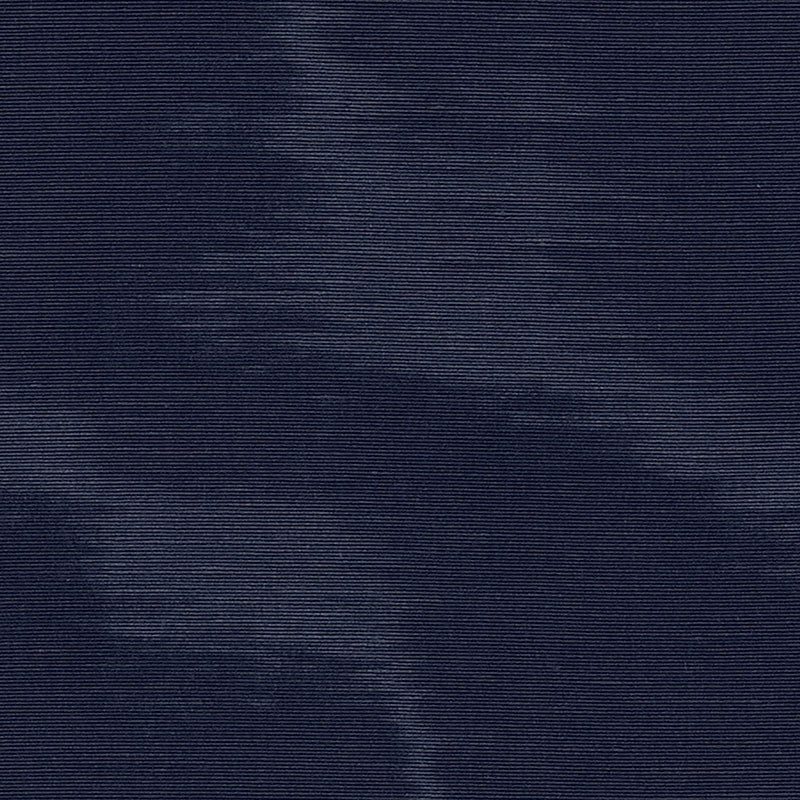 Dark navy ribbed fabric texture with fine horizontal lines and subtle sheen.