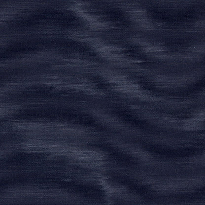 Dark navy ribbed fabric texture with fine horizontal lines and subtle sheen.