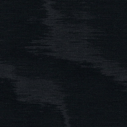Dark charcoal fabric texture with subtle horizontal lines and soft sheen.