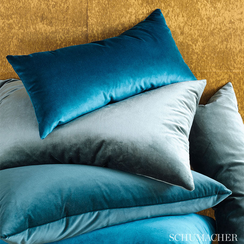SCHUMACHER  PERFECT BASICS: VELVET VENETIAN SILK VELVET VELVETS,SILKS & SATIN VELVETS,SILKS & SATIN CADET   - 70433