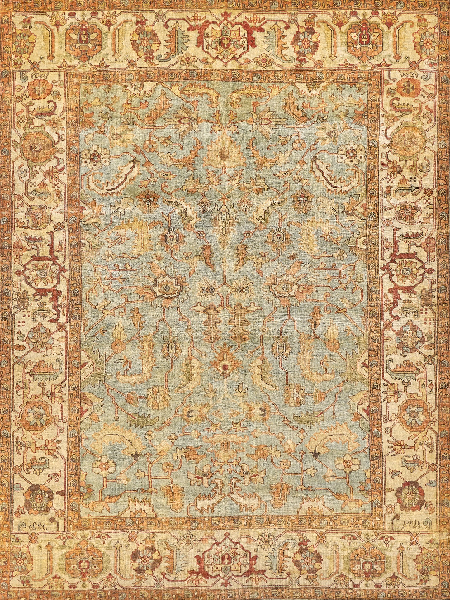 EXQUISITE RUGS   Hand-Knotted Rectangle    - 7044-12'X15'