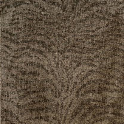 SCHUMACHER  ANIMAL PRINTS & WOVENS TIGER CHENILLE CHENILLE CHENILLE TAUPE   - 70510