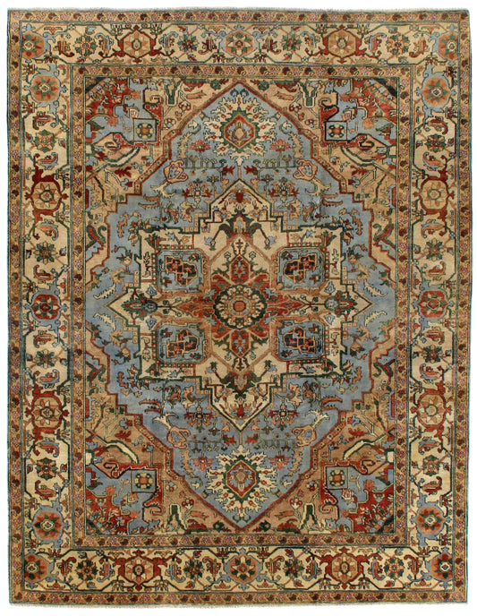 EXQUISITE RUGS   Hand-Knotted Rectangle    - 7051-8'X10'