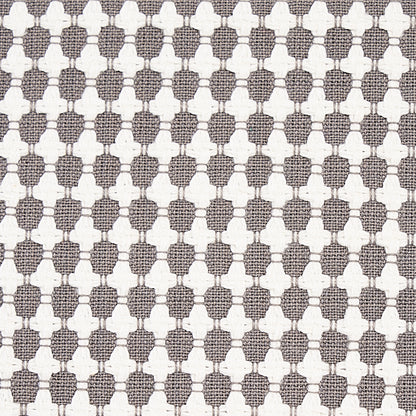 SCHUMACHER FABRIC  ESSENTIALS: SMALL SCALE UPHOLSTERY FABRICS ZIPSTER   GREY   - 70527