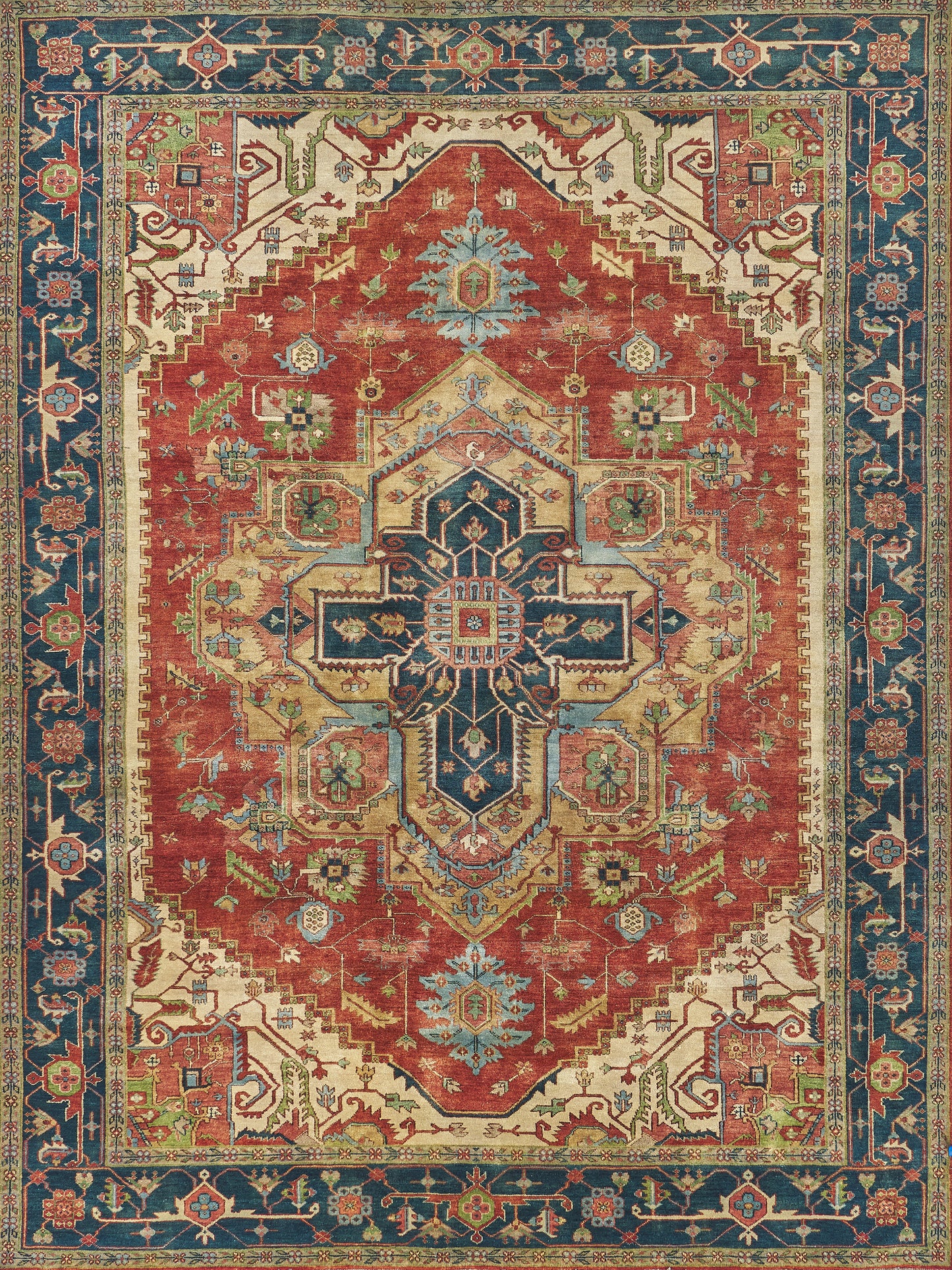 EXQUISITE RUGS   Hand-Knotted Rectangle    - 7053-8'X10'