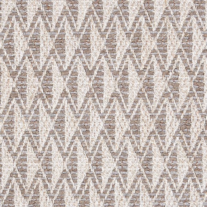 SCHUMACHER  ESSENTIALS: SMALL SCALE UPHOLSTERY FABRICS GREENPOINT PATTERN WOVENS PATTERN WOVENS GREIGE   - 70542