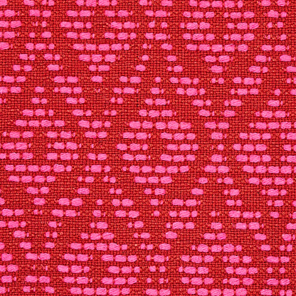 SCHUMACHER  ESSENTIALS: SMALL-SCALE UPHOLSTERY RED HOOK PATTERN WOVENS PATTERN WOVENS BERRY   - 70555