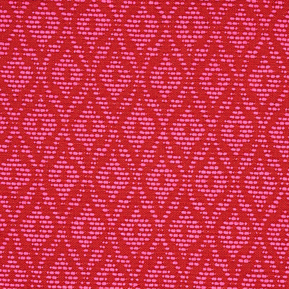 SCHUMACHER  ESSENTIALS: SMALL-SCALE UPHOLSTERY RED HOOK PATTERN WOVENS PATTERN WOVENS BERRY   - 70555