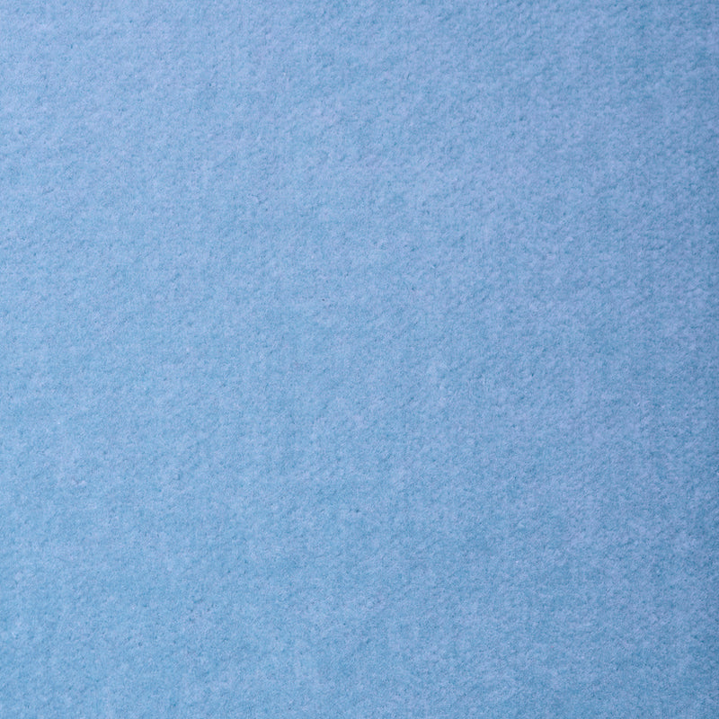 Soft blue velvet fabric texture background.