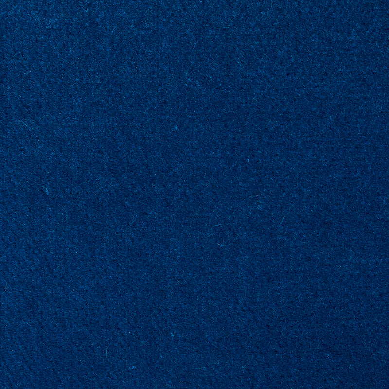 SCHUMACHER FABRIC  PERFECT BASICS: VELVET ROCKY PERFORMANCE VELVET   DEEP SAPPHIRE BLUE   - 70572