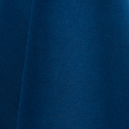 SCHUMACHER FABRIC  PERFECT BASICS: VELVET ROCKY PERFORMANCE VELVET   DEEP SAPPHIRE BLUE   - 70572