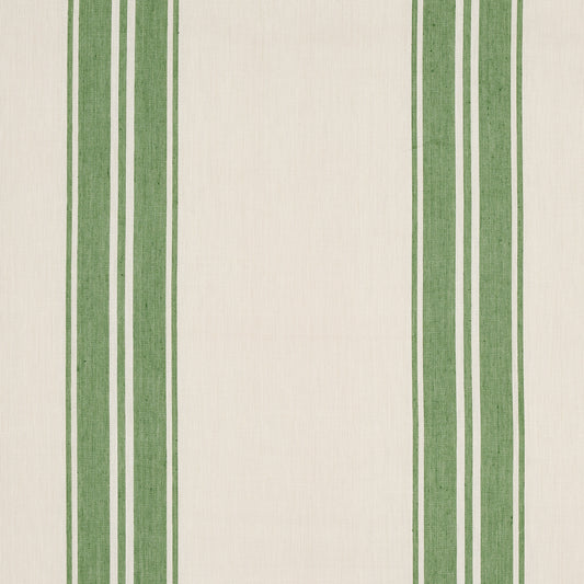 SCHUMACHER  MARK D. SIKES BRENTWOOD STRIPE PATTERN WOVENS PATTERN WOVENS LEAF GREEN   - 70873